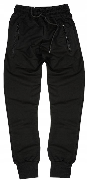 SPODNIE DRESOWE CHŁOPIĘCE CZARNE 14 H701D