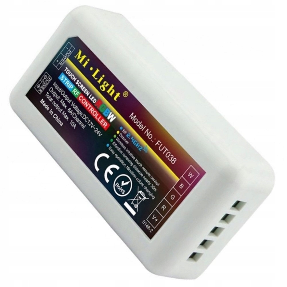 

MiLight Kontroler Rgbw 4-strefy Sterownik FUT038