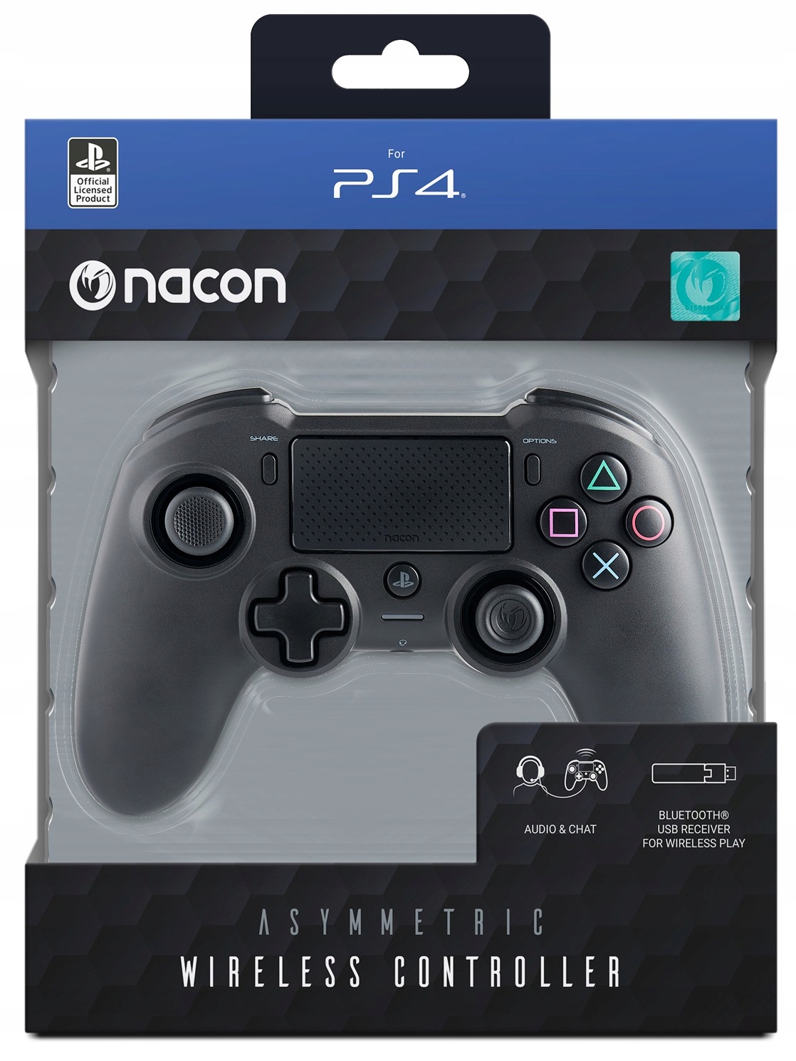 

Nacon Pad bezprzewodowy PS4 Licencja Sony