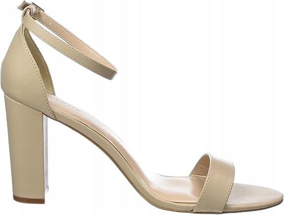 The Drop Dámské Sandály Na Podpatku Béžové S Podpatkem 40,5 J1A