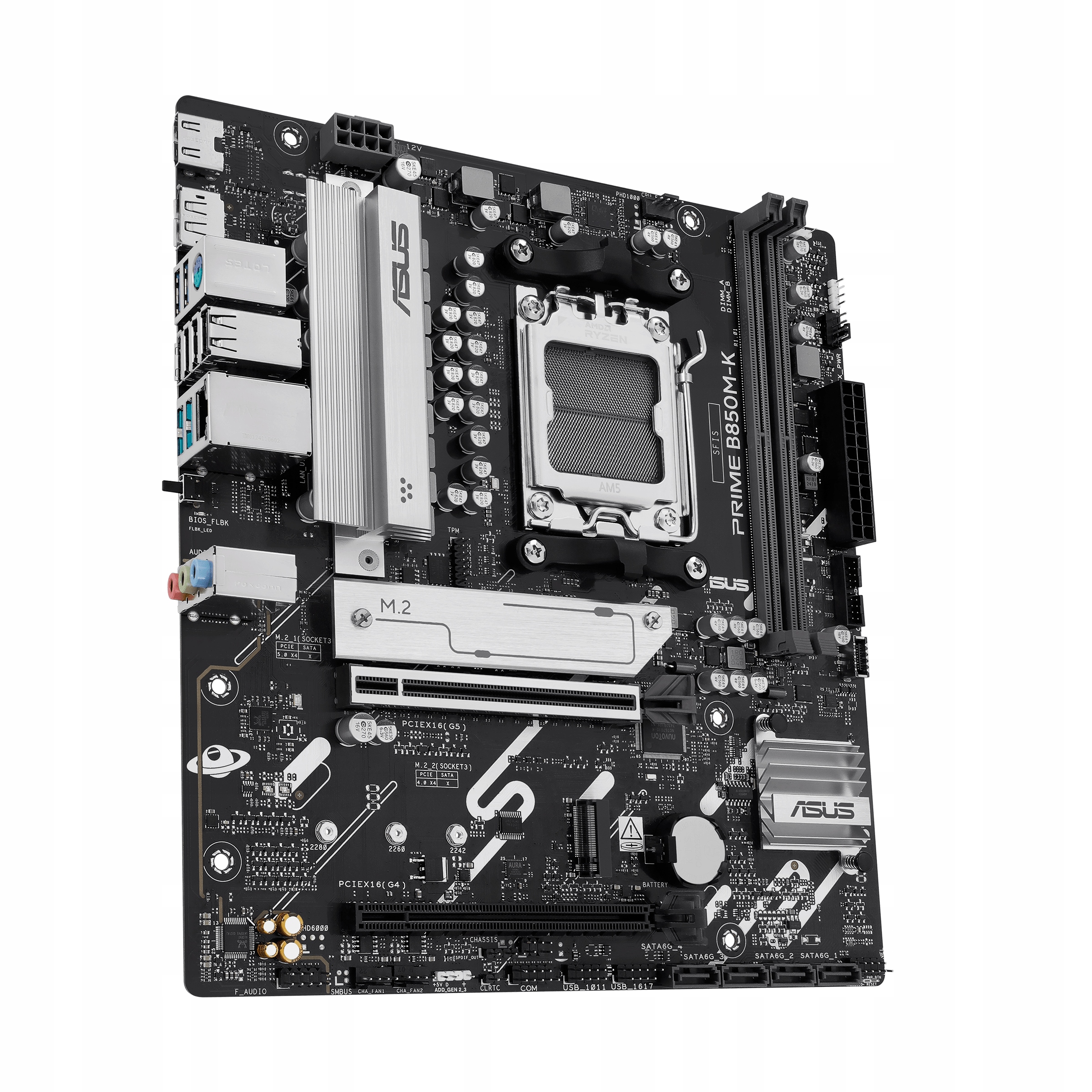 Asus Prime B850M-K Rodina procesorů Amd Patice procesoru AM5 DDR5 S