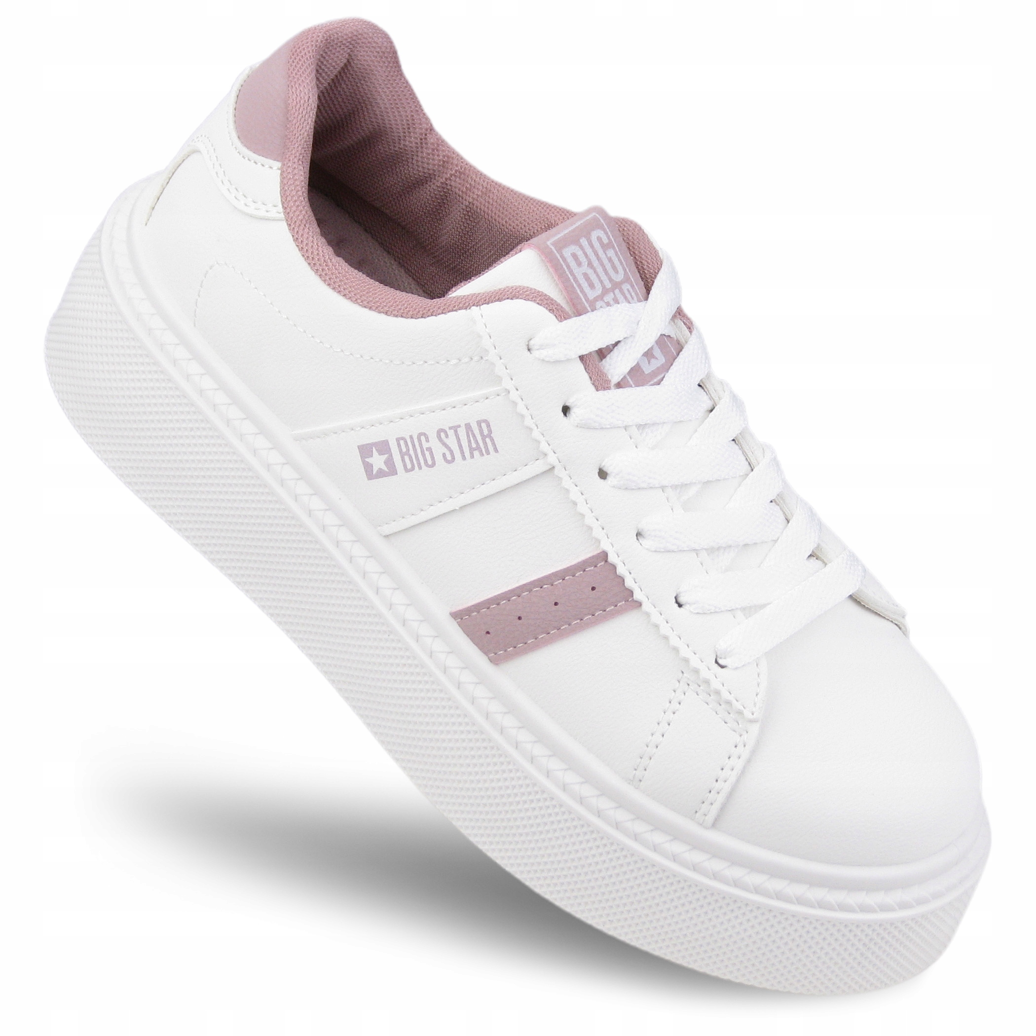 Buty sportowe damskie Big Star Sneakersy modne SS274346 białe 39