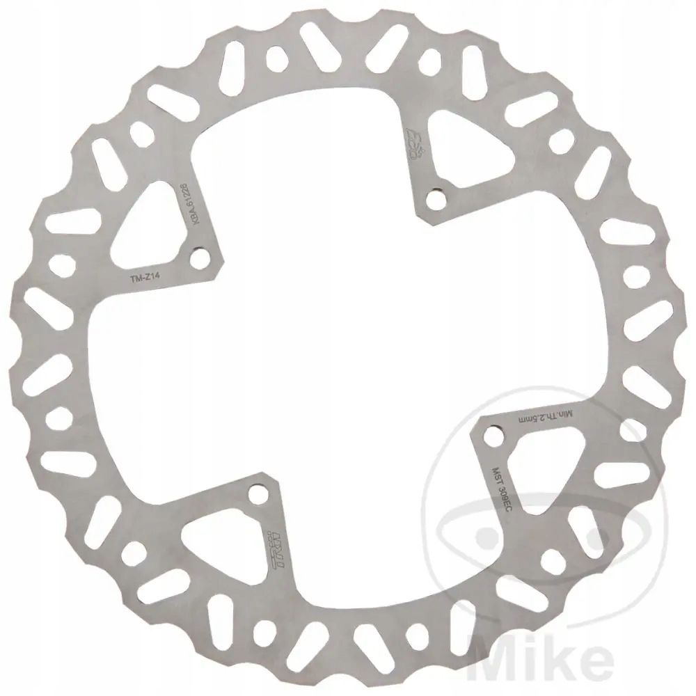 Brzdový kotúč predný Trw MST309EC