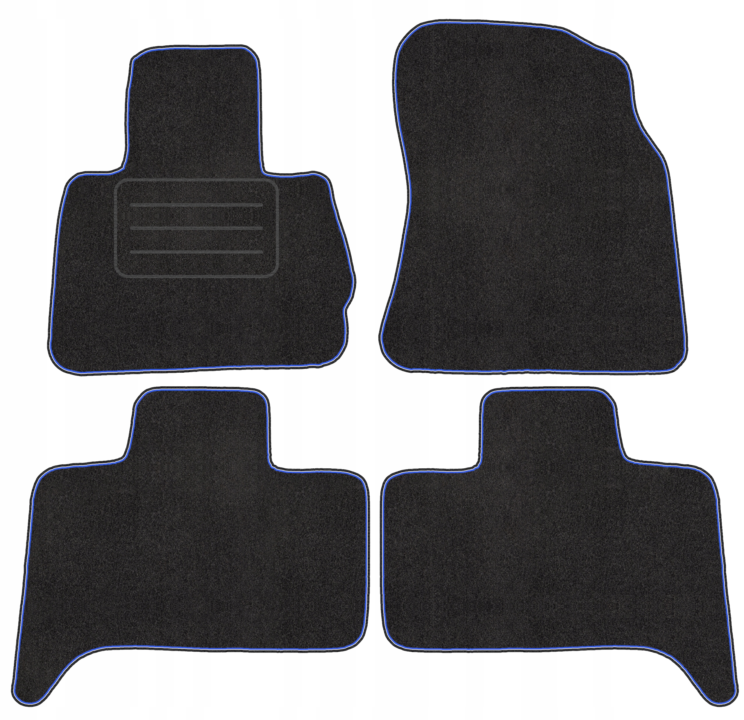 Polyamidové velúrové koberčeky pre Bmw X5 E53 00-06