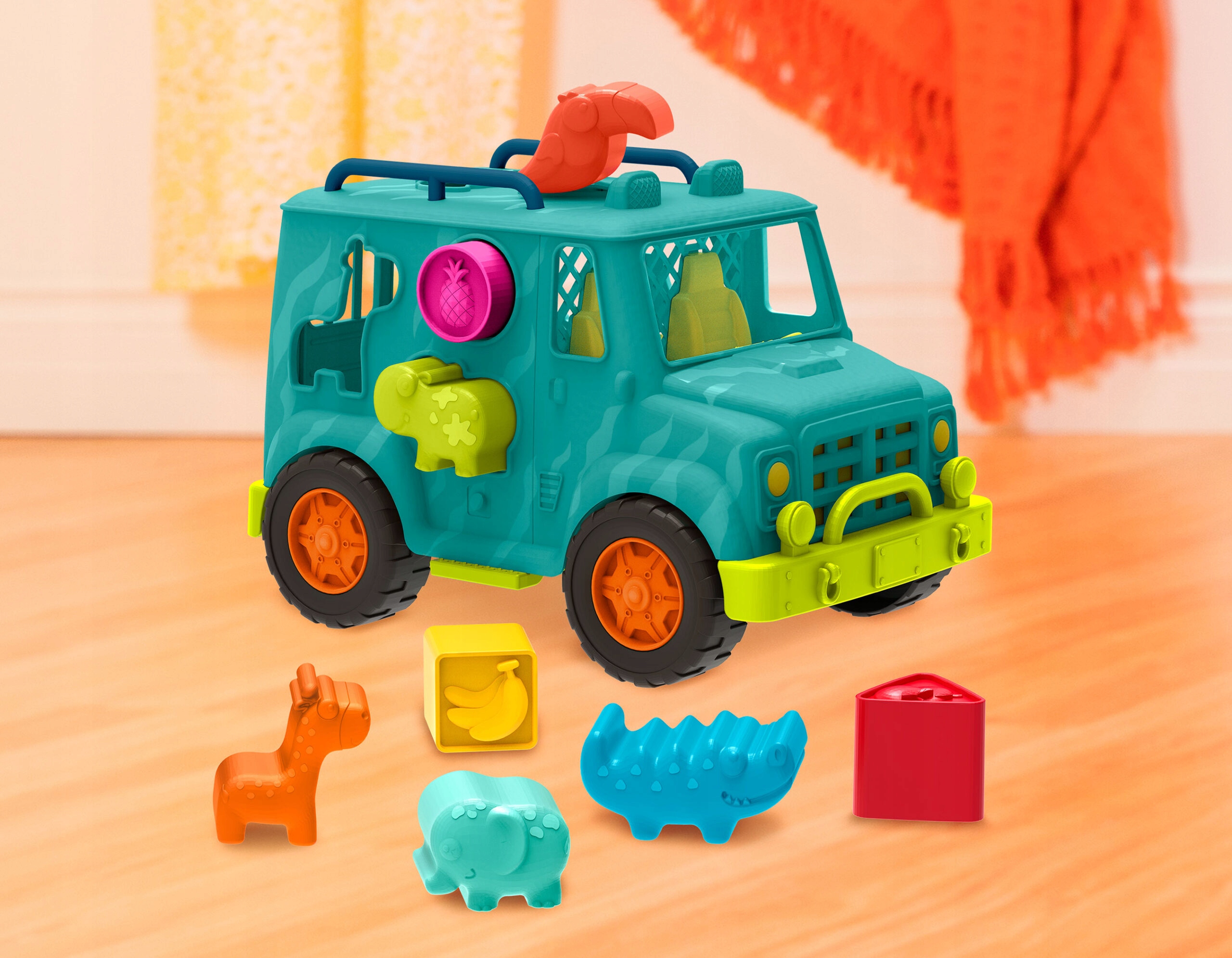 B. Toys ciężarówka sorter dla zwierząt z klockami Kod producenta BX2024