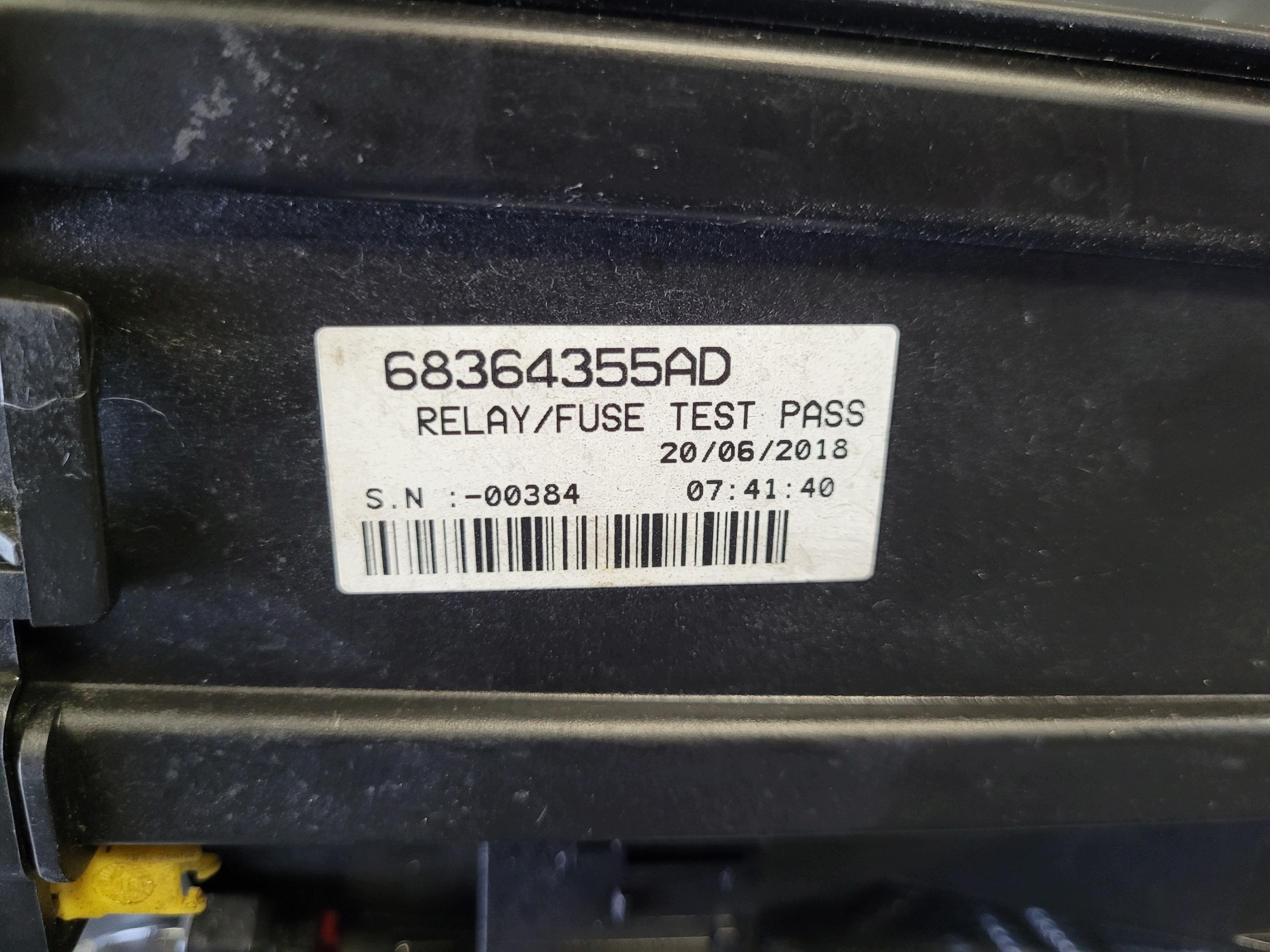 68364355AD Module fusibles JEEP COMPASS II 1.4 M-AIR