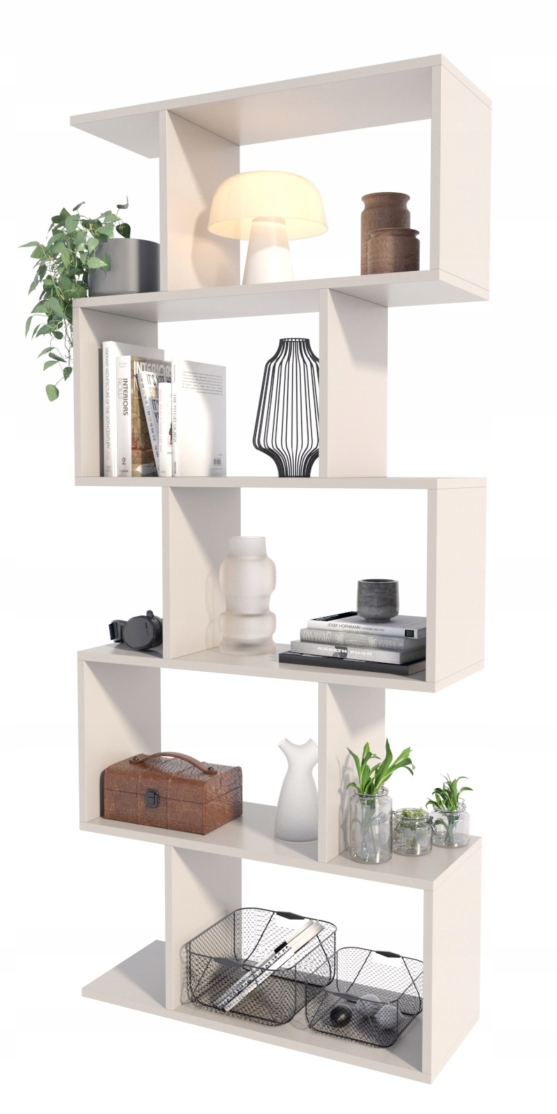 Regál Bask kašmírová skrinka na knihy, hračky, fotografie Per