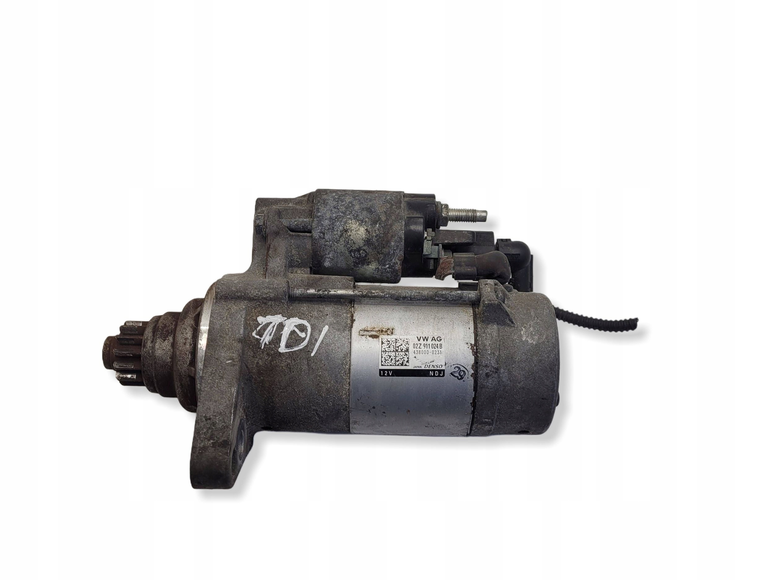 VW PASSAT B8 SUPERB III OCTAVIA III 1.6 TDI starter 02Z911024B