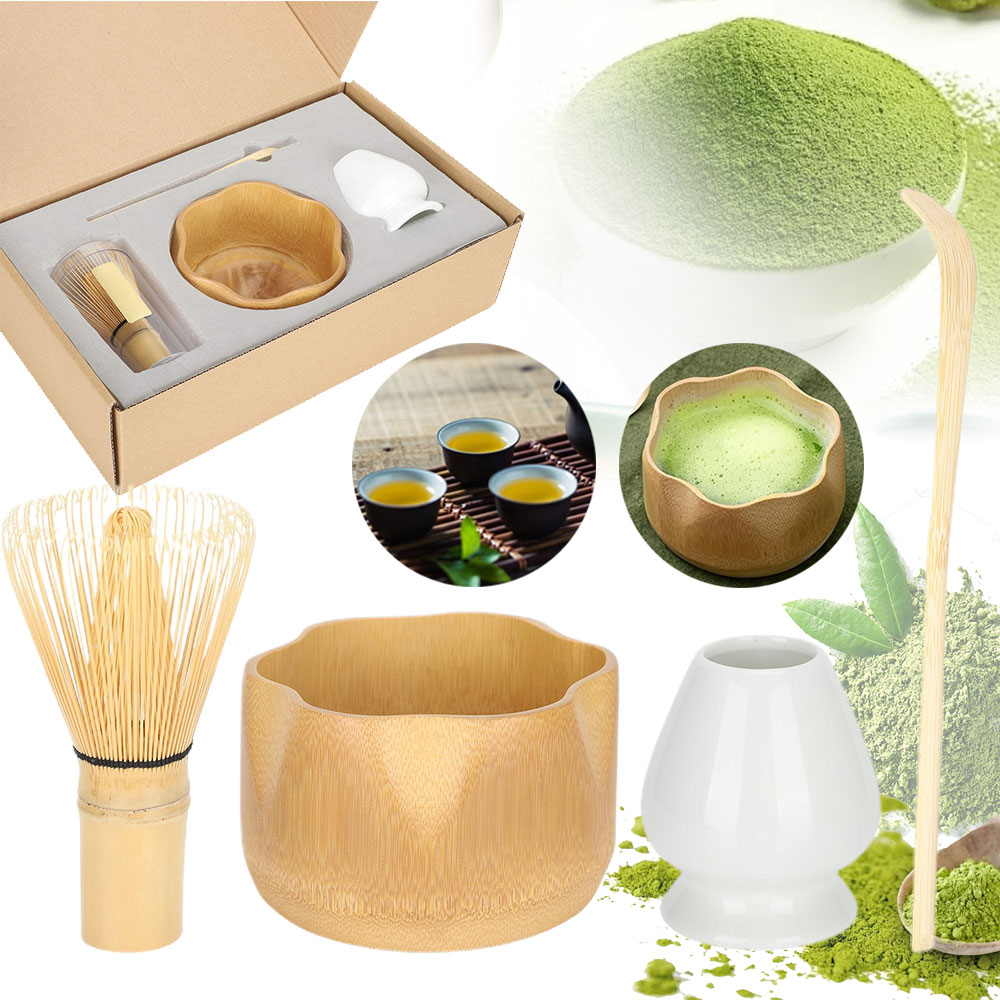 Levně Sada 5 Kusů Sada Na Matcha, Metla Matcha, Sada Matcha Na Obřad