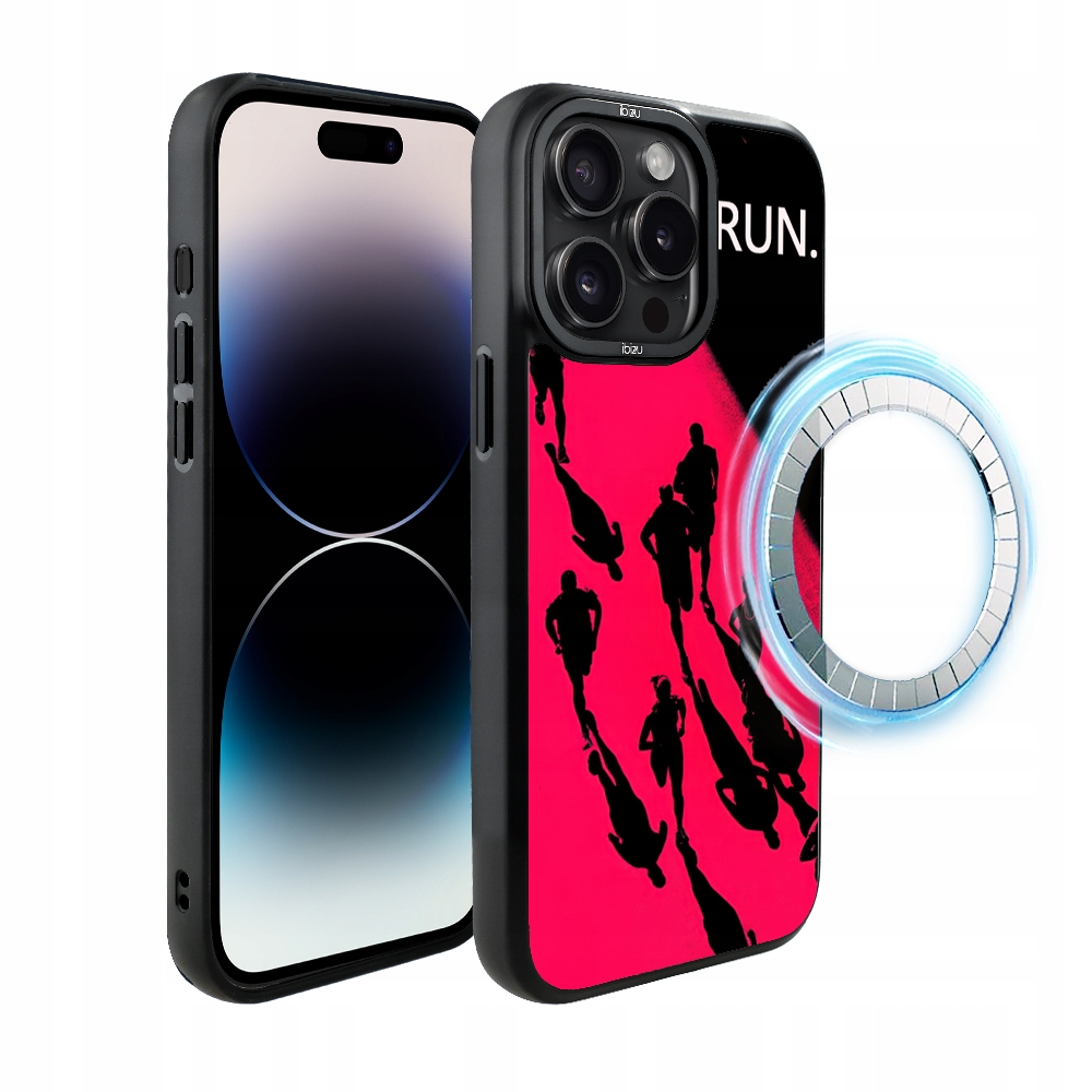 Pouzdro pro iPhone 14 Pro Max Ibizu DropGuard Matt s MagSafe, noční maraton