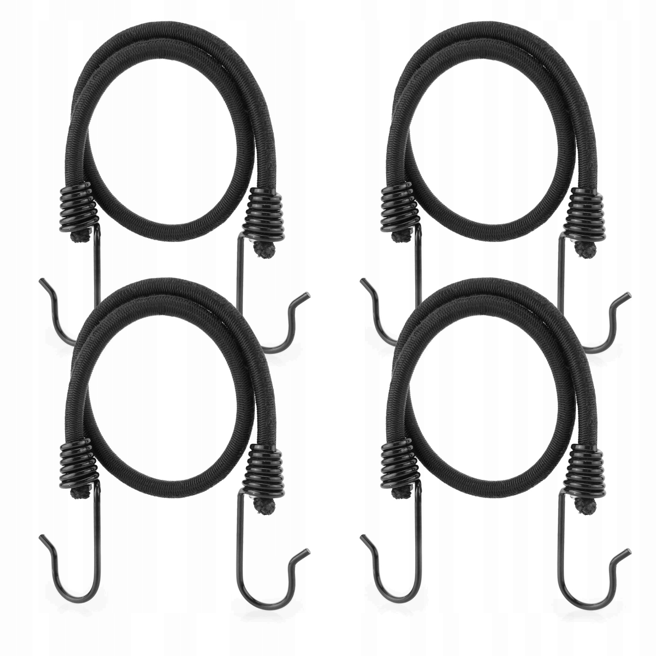 Gumowa linka transportowa do mocowania plandeki do bagażnika 30cm 4 szt.