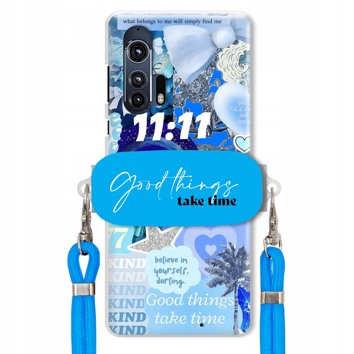 Puzdro pre Motorola Edge Plus Držiak Crossbody vodítko Good Things na dovolenku