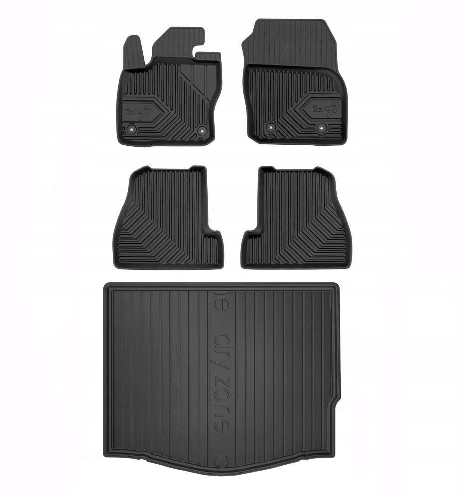 Gumové rohože rohož Ford Focus 3 10- s hb kolesom