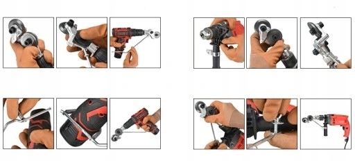 PRZYSTAWKA ADAPTER DO CIĘCIA BLACHY DO WIERTARKI Marka bez marki