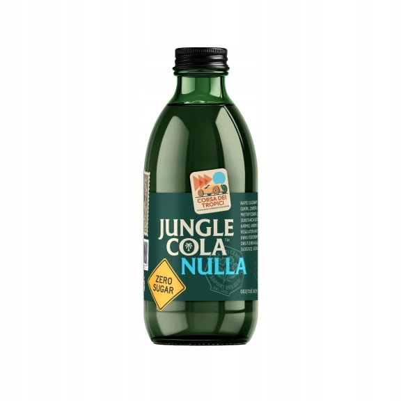 Levně Jungle Cola Sycený nápoj typu cola Nulla bez cukru