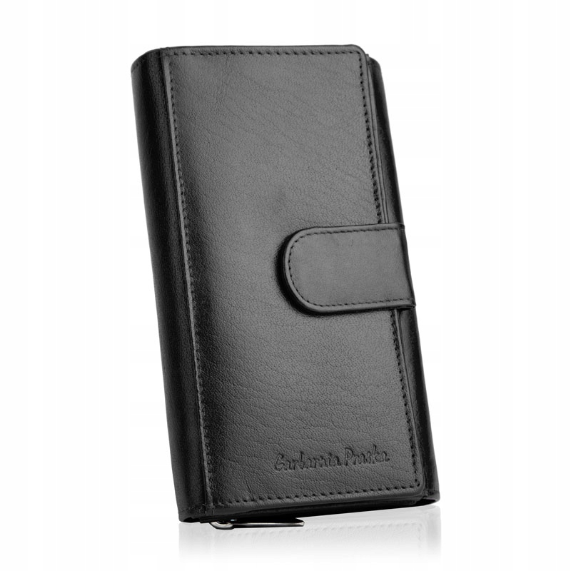 

Duży skórzany portfel damski Garbarnia Praska XXL