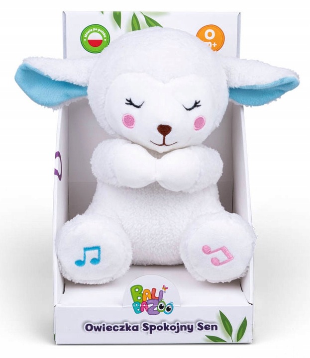 BaliBaZoo Owieczka Spokojny Sen MODLI SIĘ ŚPIEWA Materiał tkanina