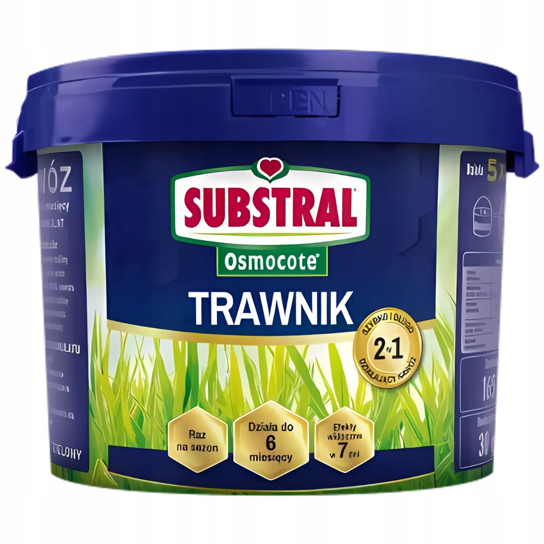 Nawóz Do Trawnika Trawy 2w1 Długodziałający Substral Osmocote 10 kg