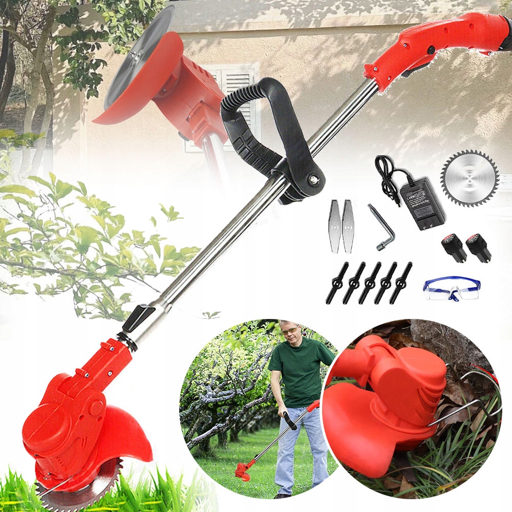 Elektrický Vyžínač 650 W S Nastavitelným Teleskopickým Výložníkem, Sada