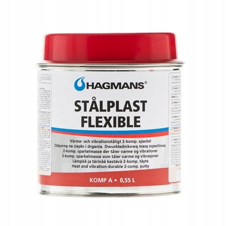 Szpachla Szpachlówka 2k Flexible Żaroodporna 0,5kg