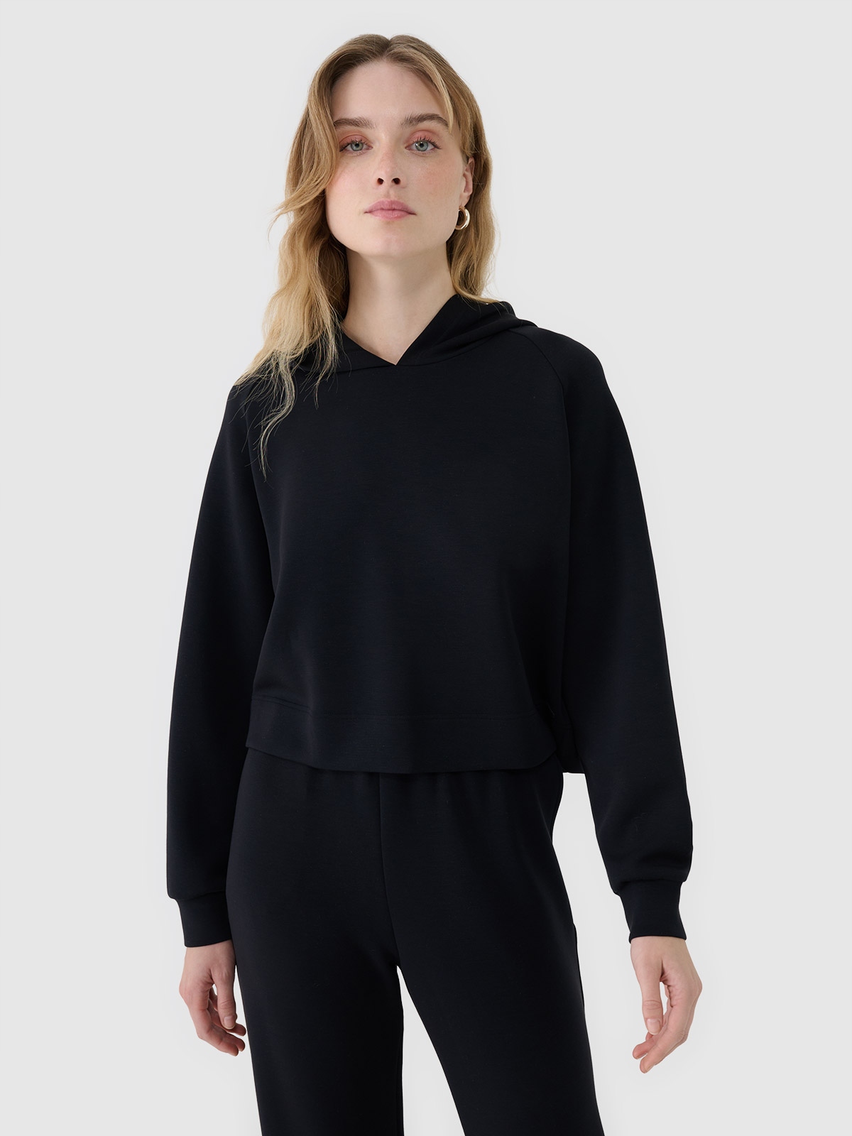 Tepláková Mikina 4F Nerozepínací S Kapucí S Kapucí L TSWSF1562 SS25