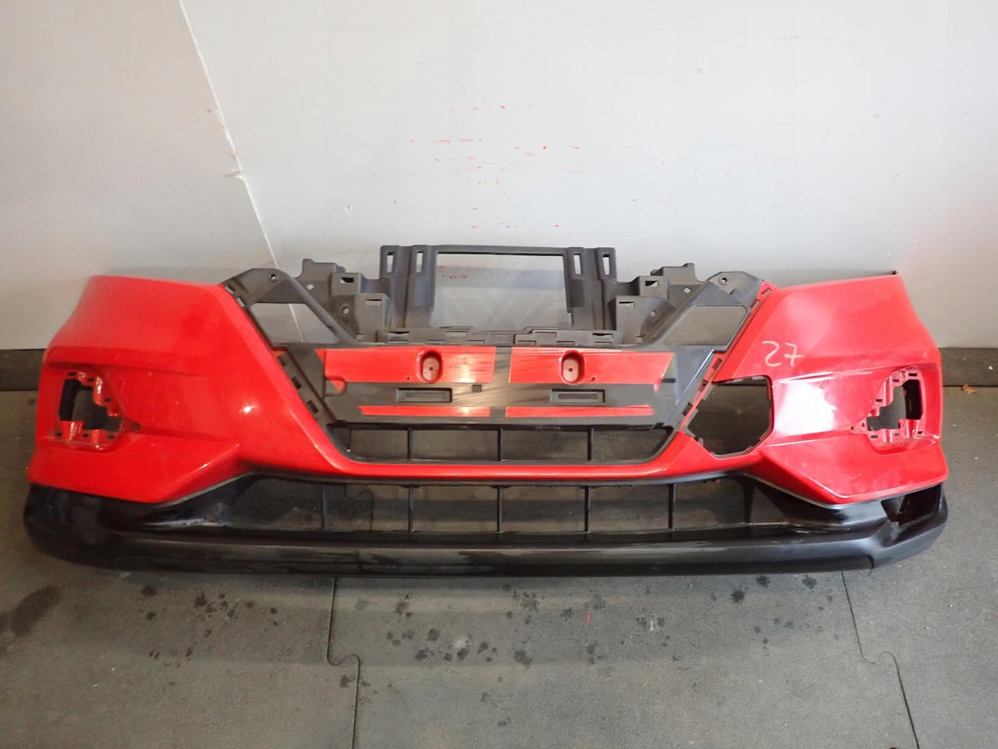 bumper front front NISSAN QASHQAI II LIFT 2017