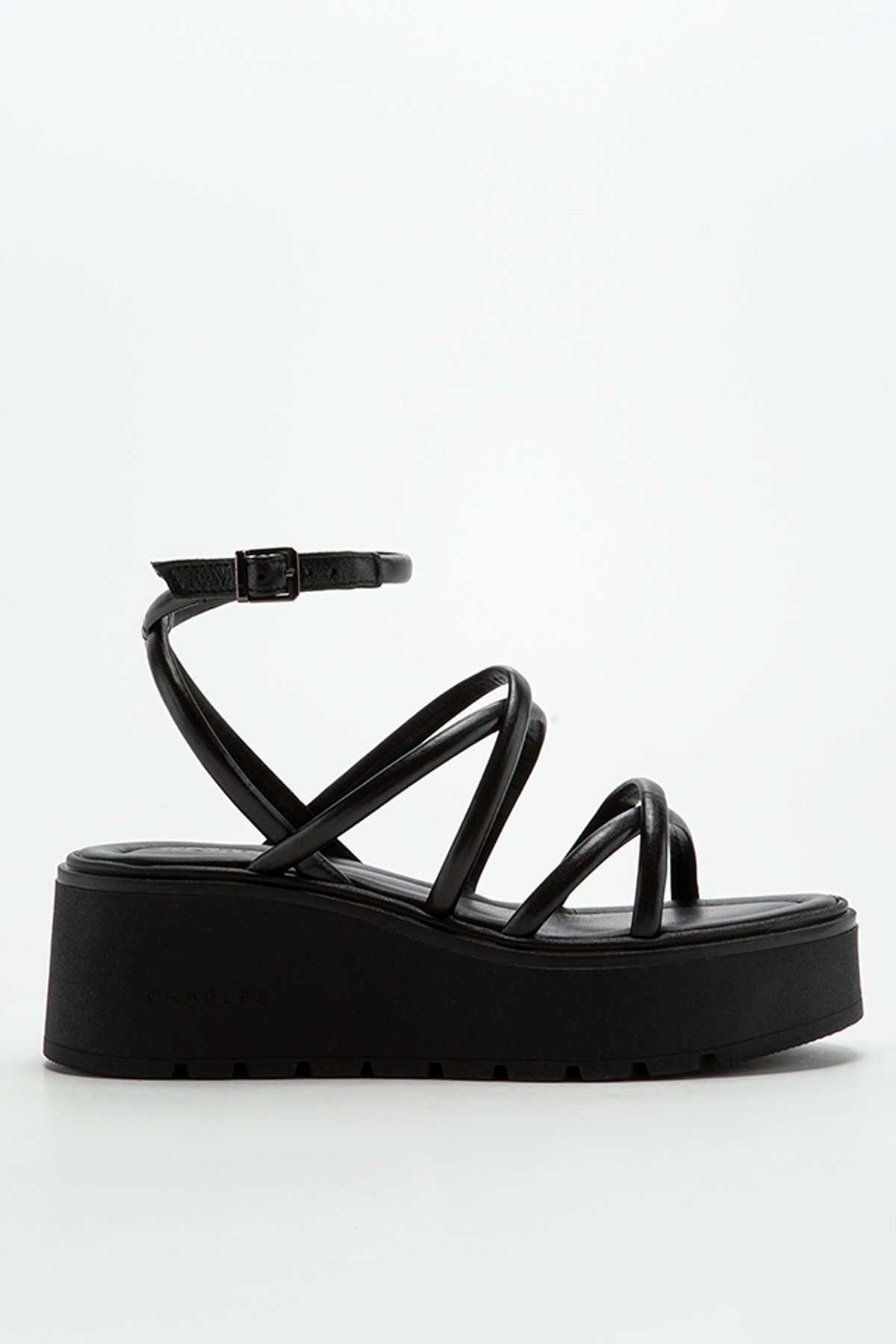 Dámské Sandály Na Platformě Charles Footwear Keyla sandals Black (40)