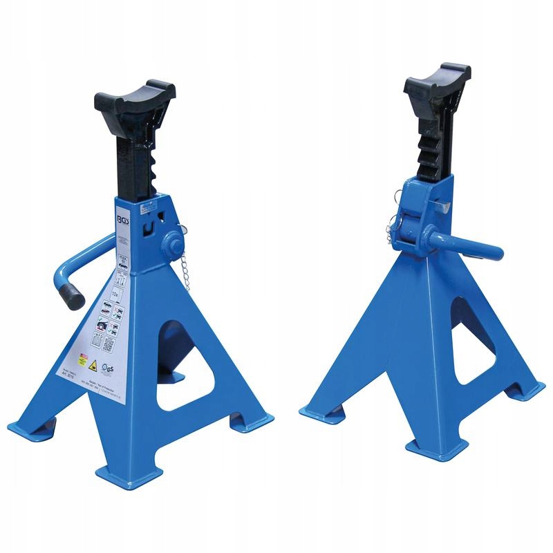 Dílenské podpěry, nosnost 6000 kg pár, rozsah 382-600 mm 1 pár, Bgs 3016