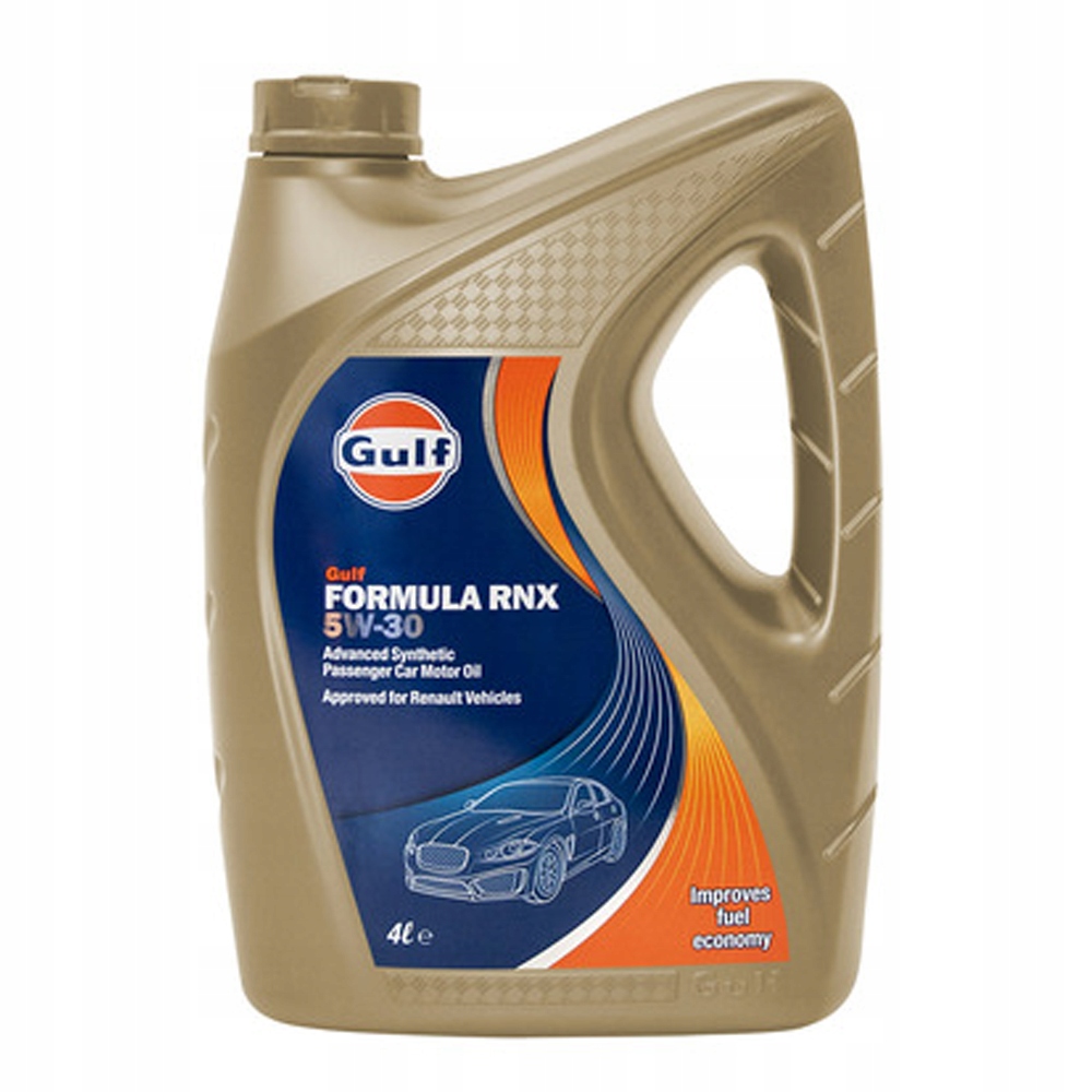 Olej Silnikowy Syntetyczny Gulf Formuła Rnx 5W-30 4L
