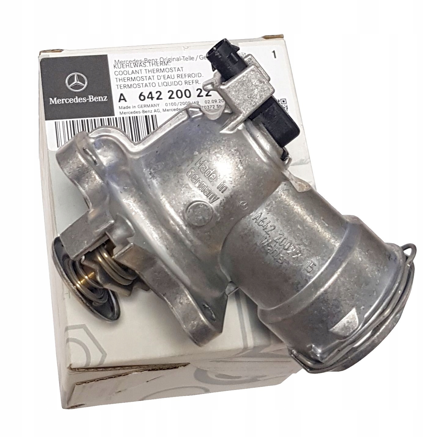Termostat MERCEDES 3.0 CDI V6 OM642 A6422001615 Producent części Inny