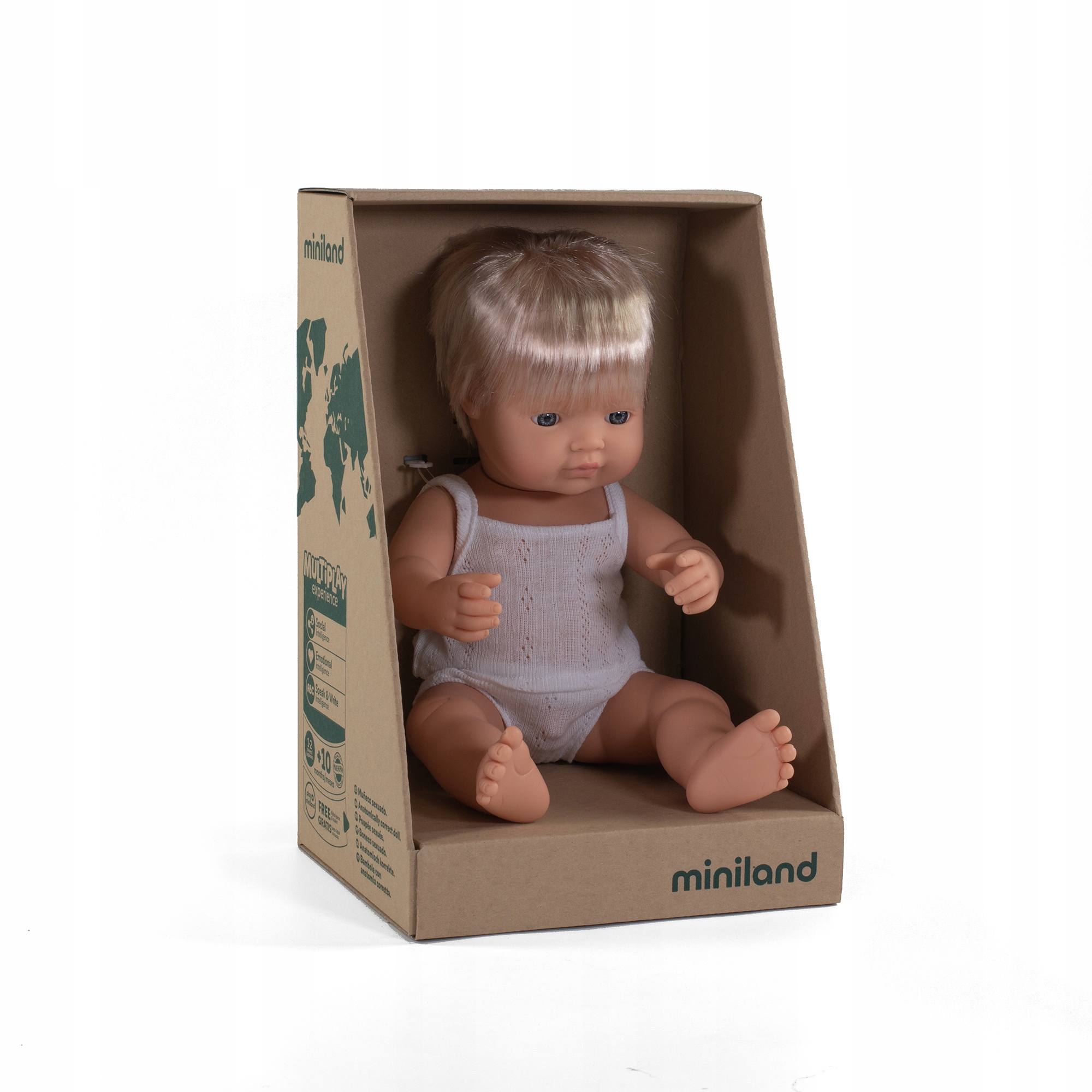 

Lalka Miniland Europejczyk 38 cm