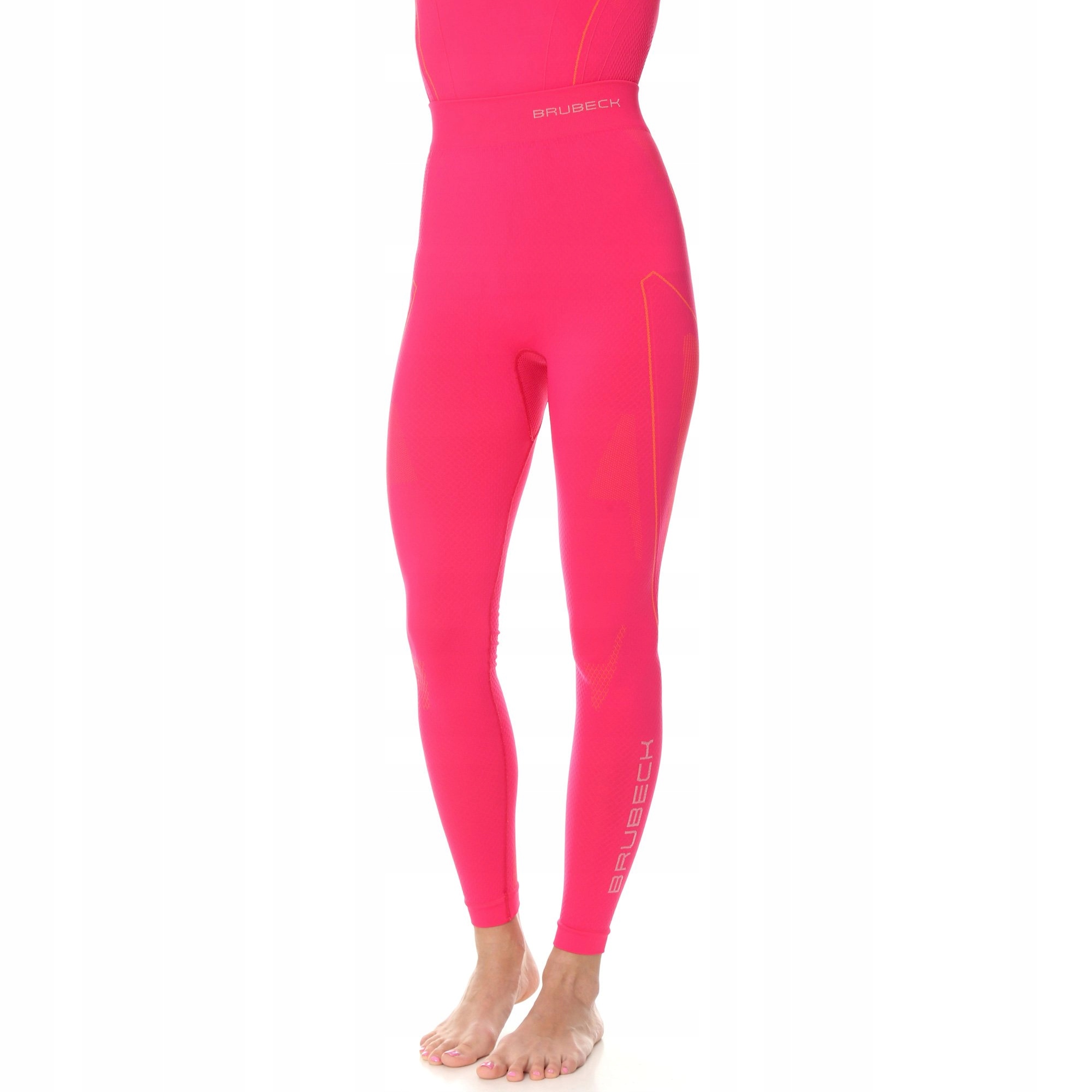 Bielizna termoaktywna damska Brubeck THERMO Komplet Bluza + Spodnie Kolor różowy