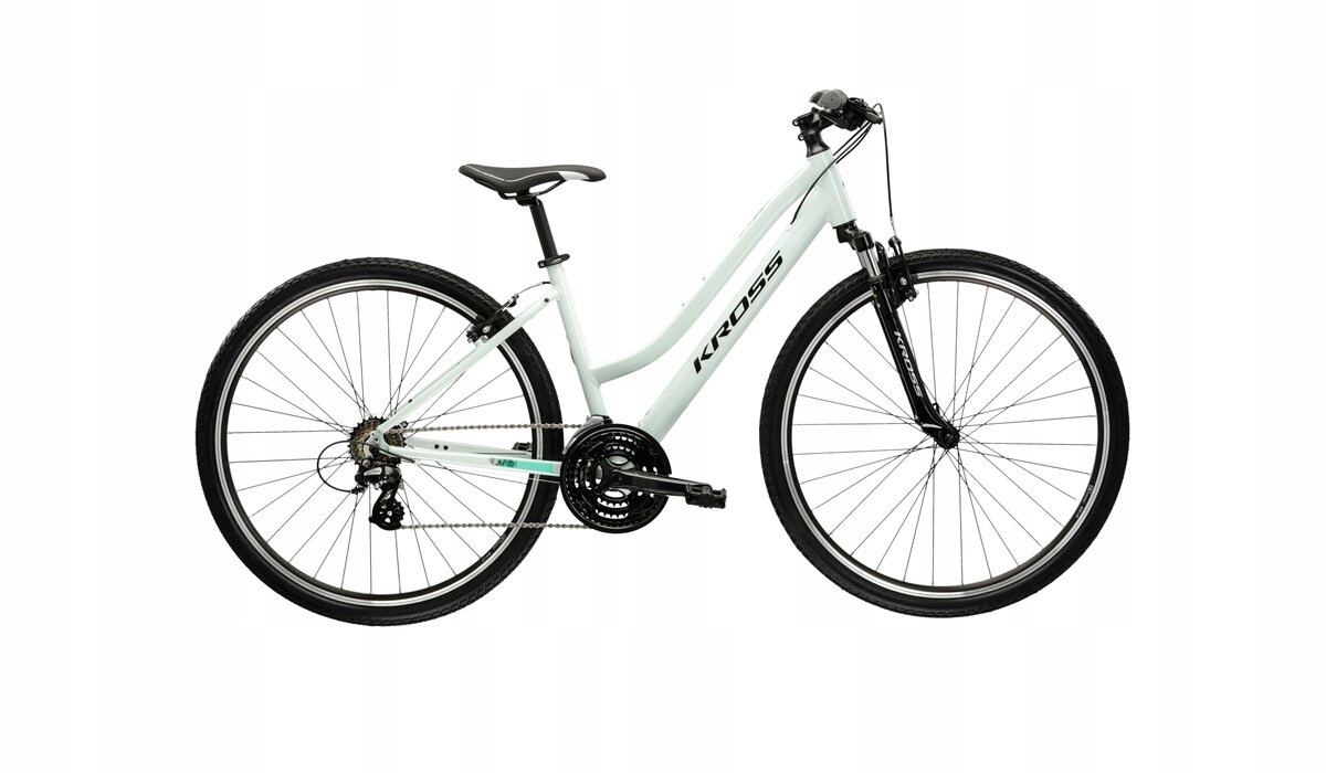 Rower crossowy Kross Evado 2.0 rama 17 cali koło 28" Miętowy