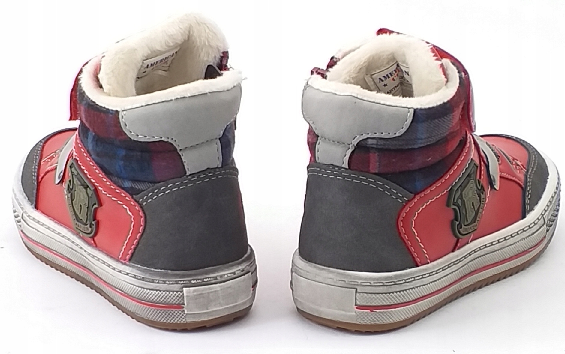 DZIECIĘCE TRAPERY AMERICAN CLUB GC25 TRZEWIKI OBUWIE NA RZEP I SUWAK 31 Bohater / Bajka brak