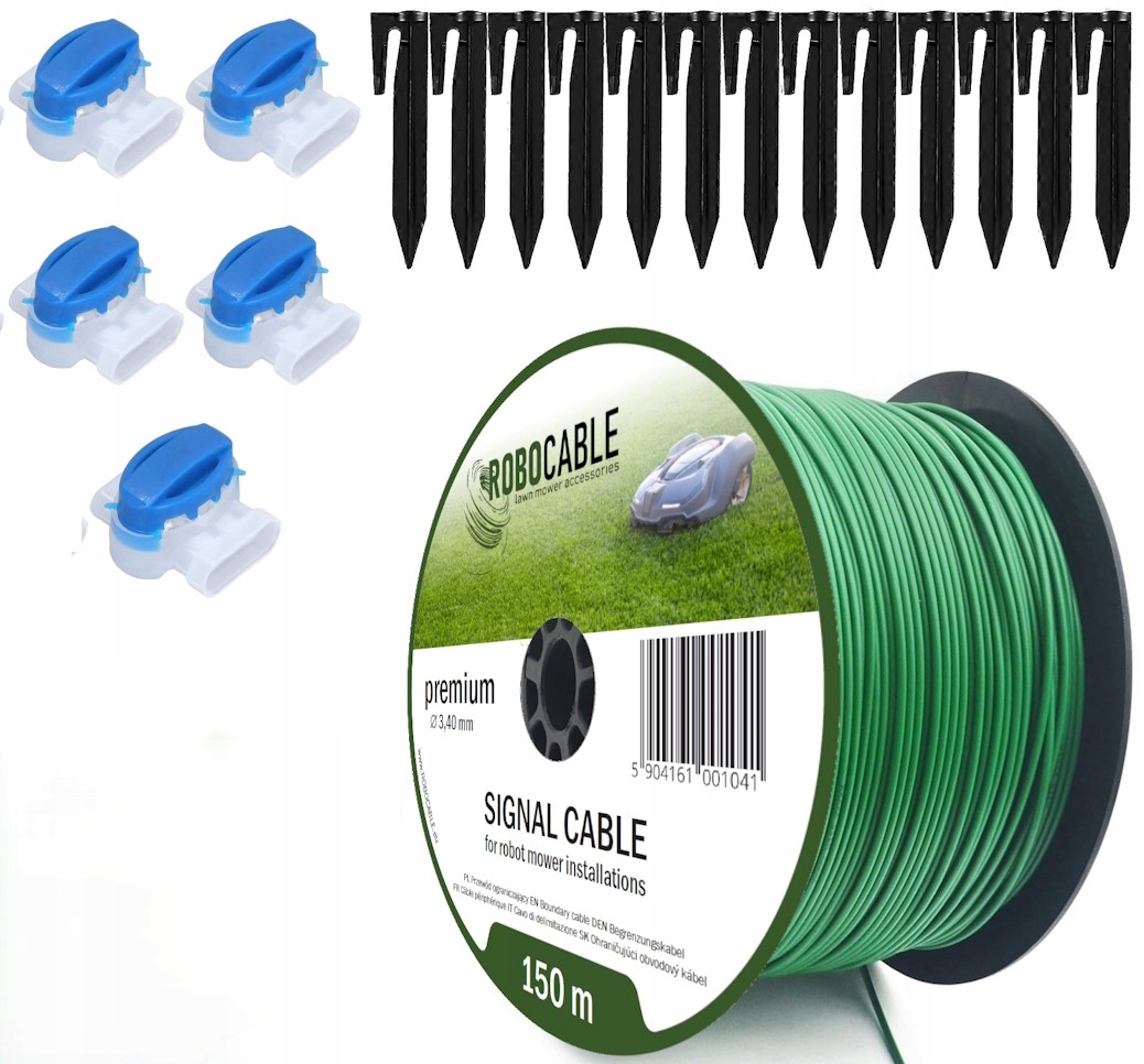 Kabel pro omezení sekačky Sada 150 m Robocable 3,4 mm
