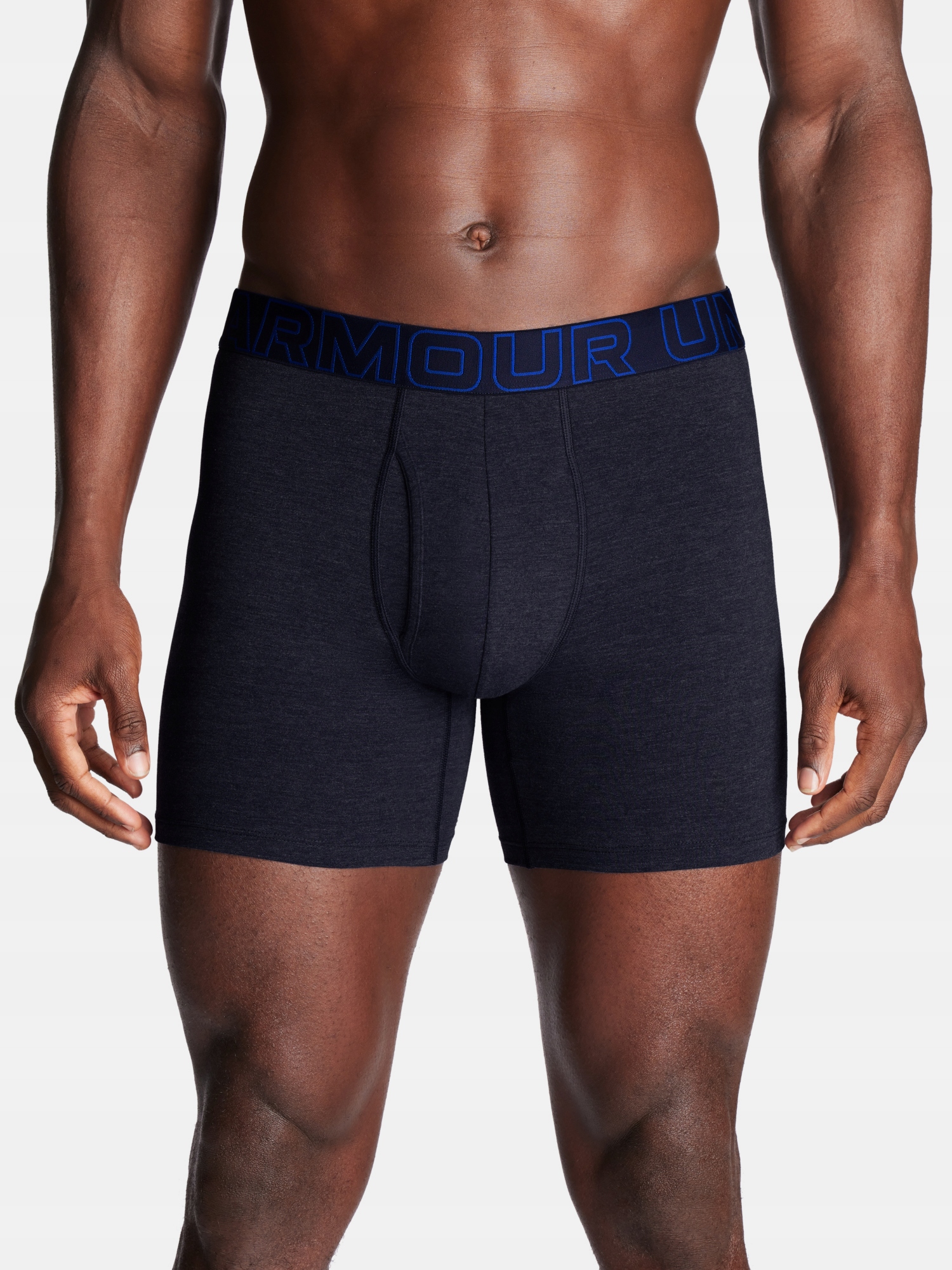 Boxerky M Ua Perf Cotton 6in-BLU vel. M