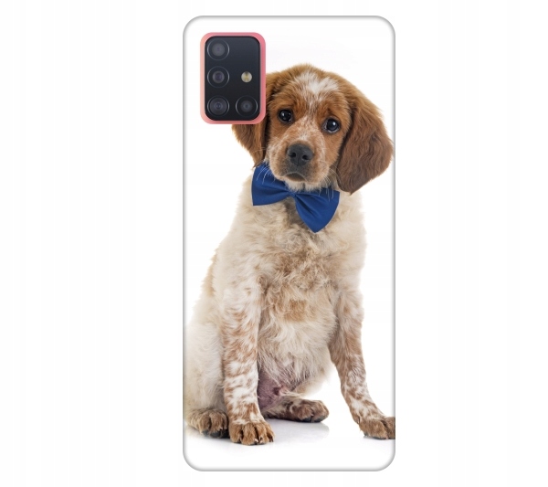 

Etui pokrowiec do Samsung Galaxy A51 Pies spaniel