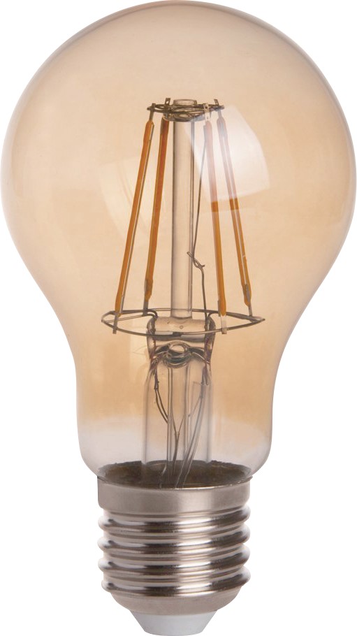 

Żarówka E27 Led filament 4W 400lm=35W Ozdobna A60