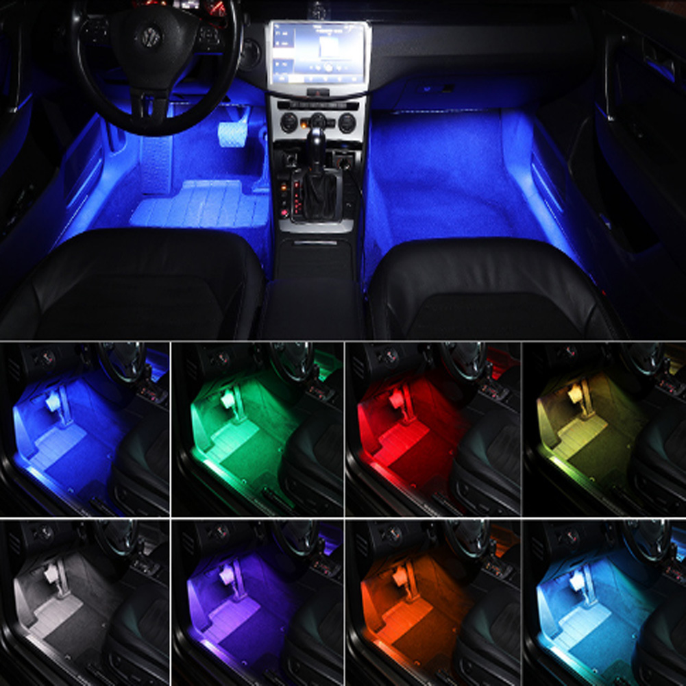 OŚWIETLENIE WNĘTRZA SAMOCHODU AUTA KABINY LED RGB Typ samochodu Samochody osobowe