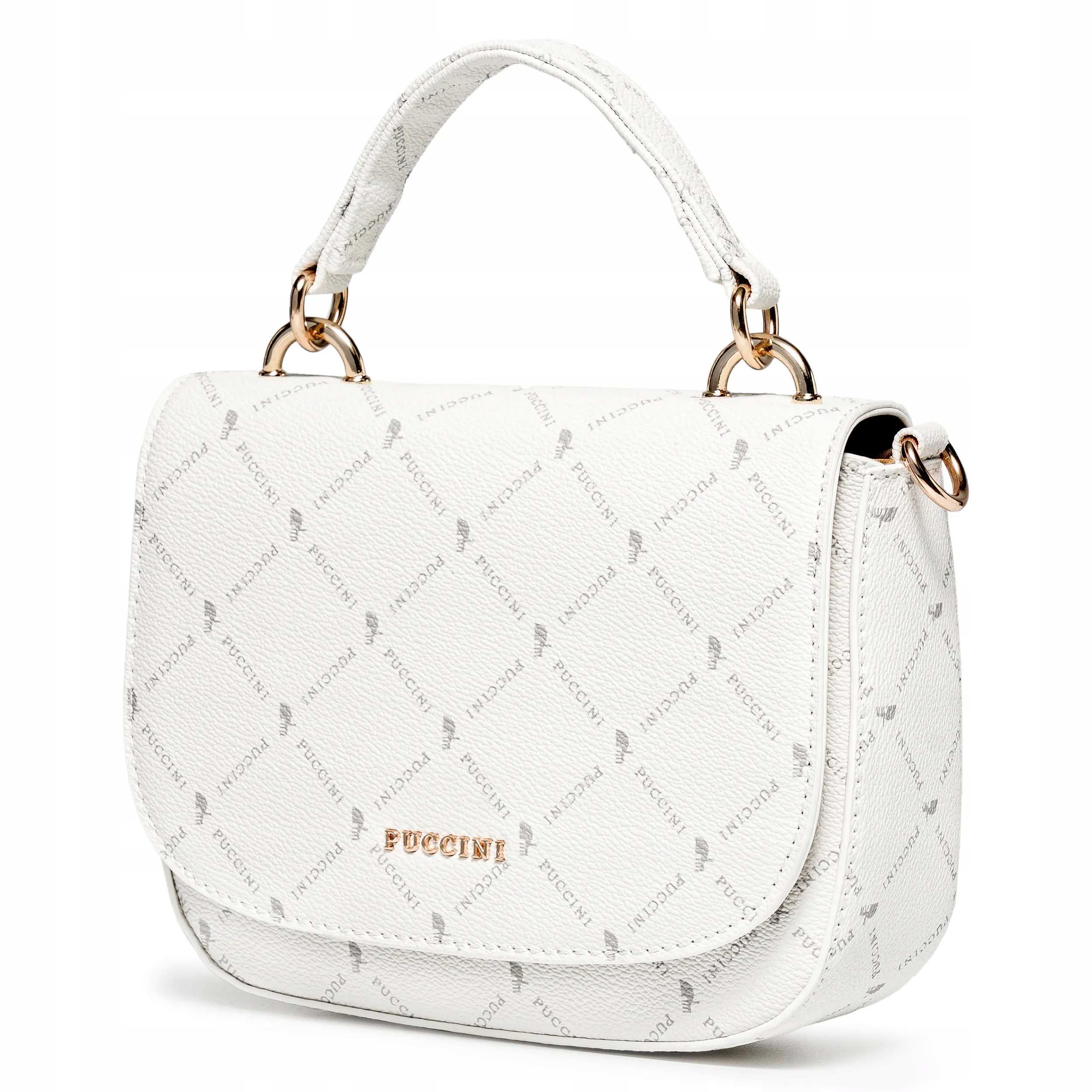 Dámská Kabelka Přes Rameno Crossbody Puccini Bílá BLXP0052M-0