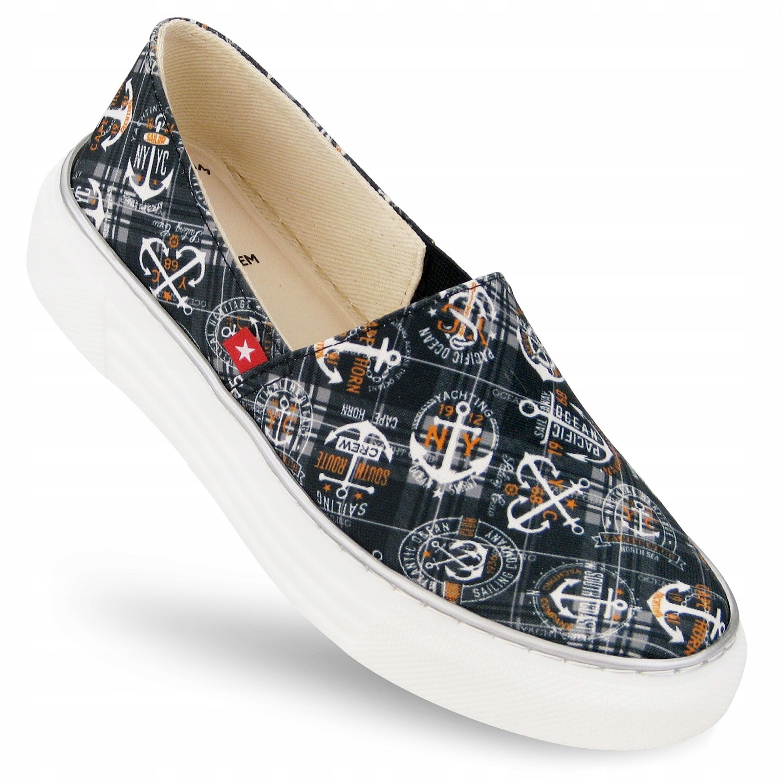 

Trampki buty damske Big Star wsuwane JJ276012 37