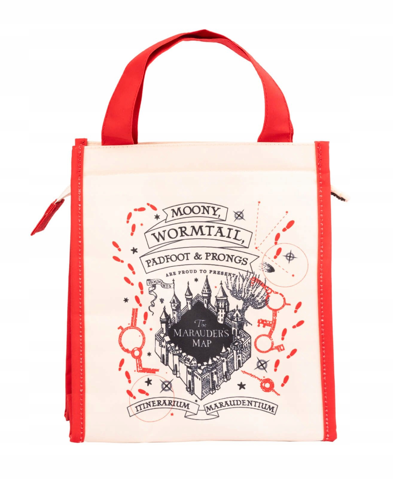 Torba termiczna na żywność Harry Potter Mapa Huncwotów na plażę zakupy