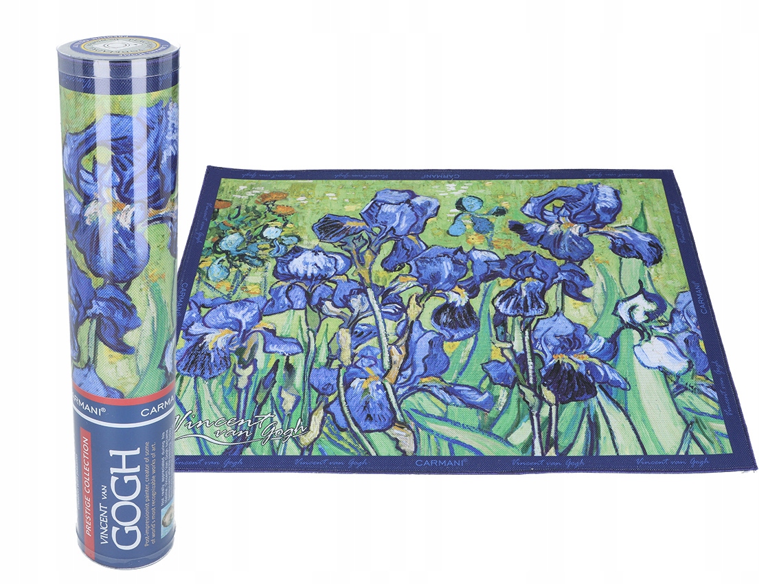 

Mata na stół Gogh podkładka ozdoba irysy