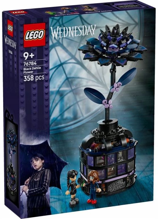 76784 Lego Wednesday Květ černé jiřiny