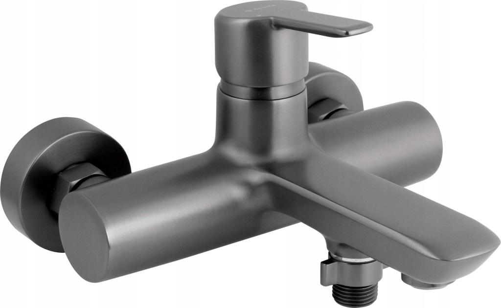 Nástěnná vanová baterie Arnika titanová (BQA_D10N) /sm/