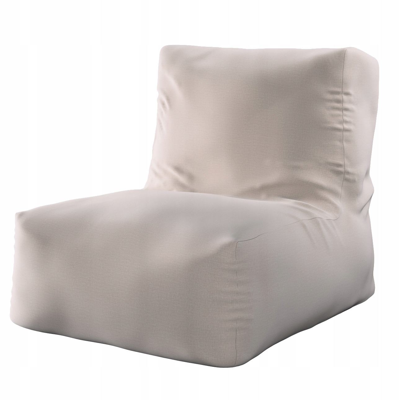 Dekoria Pufa – kreslo béžového velvetu