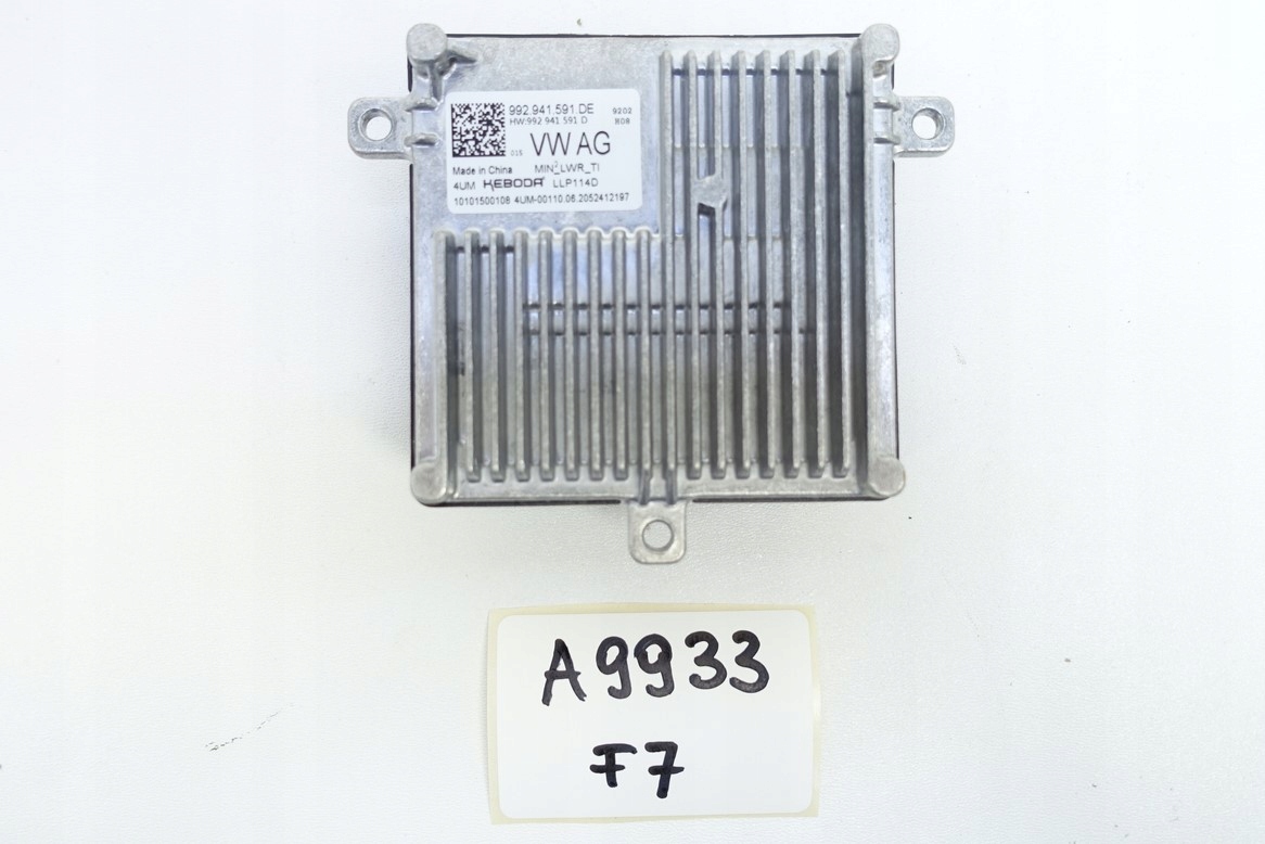 module LED control unit VW GOLF VIII SKODA AUDI