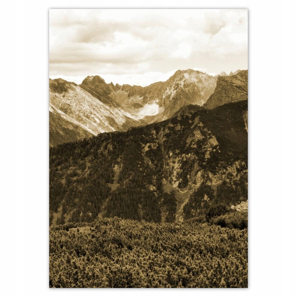 

Plakaty 50x70 Tatry Polskie góry Widok