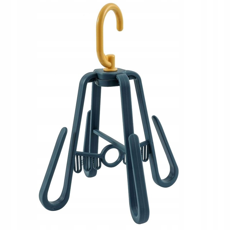 Podwójny wieszak do suszenia butów - niebieski Wysokość mebla 1 cm