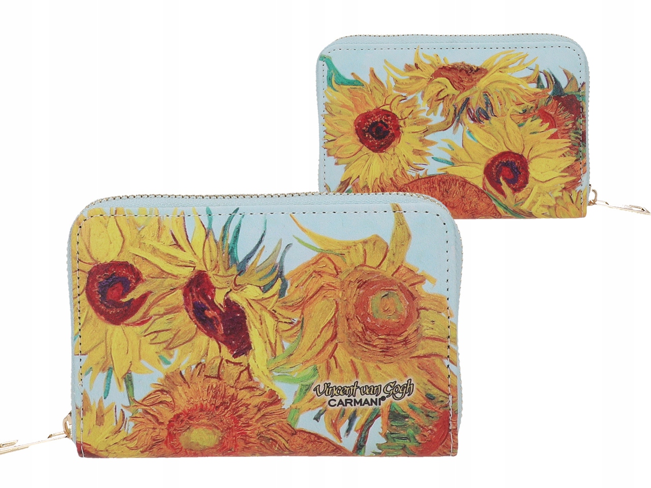 

Portfel portmonetka na zamek Van Gogh Słoneczniki